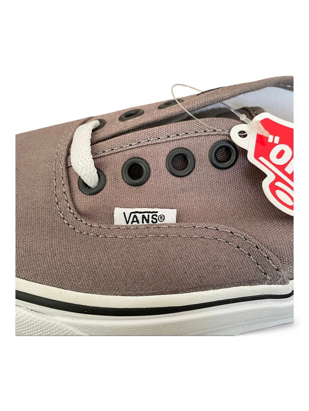 Vans Authentic Sneakers Pewter Women Sz 6 Men Sz 4.5 NWT - Picture 5 of 12